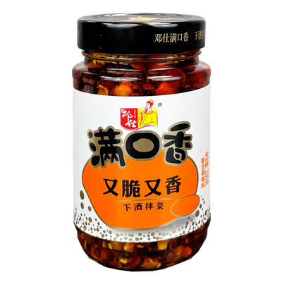 邓仕下饭酱开味又香又脆满口香