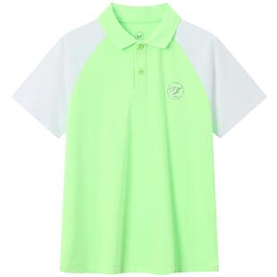 迅干科技|361度童装男童短袖POLO衫夏季新款T恤儿童透气女童上衣