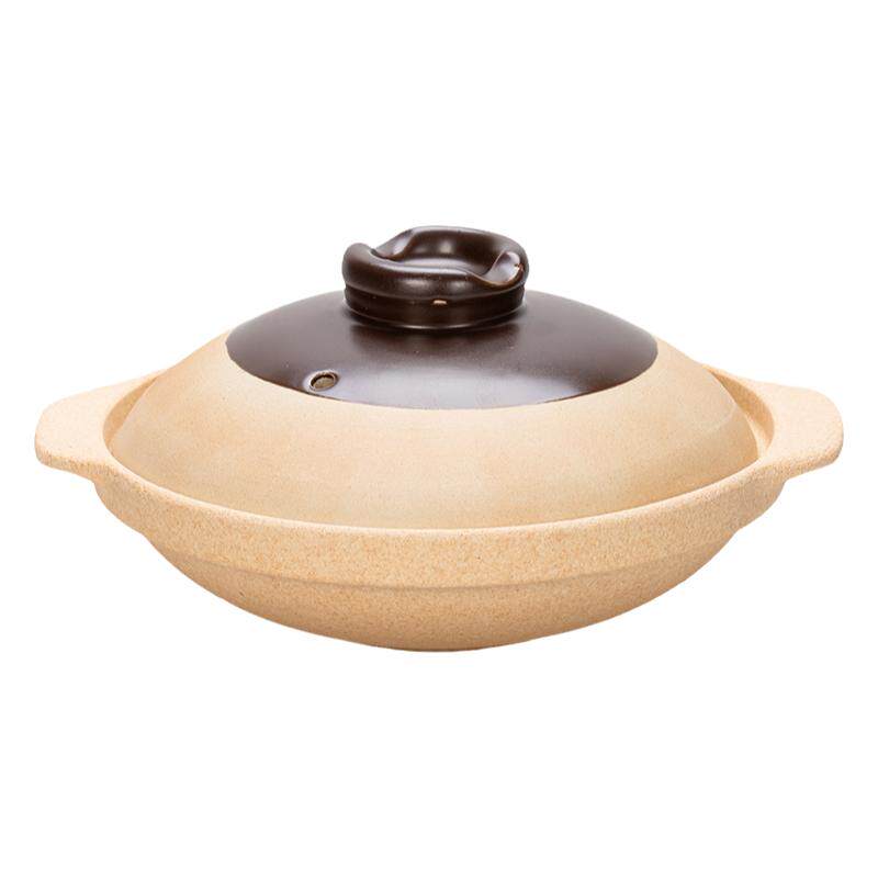 陶瓷砂锅干锅菜专用煲仔饭小沙煲耐高温传统明火不裂沙锅土陶火锅