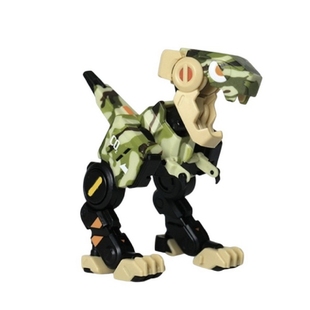 变形玩具 52TOYS 猛兽匣 迷彩 丛林色 狄奥 DIO 小恐龙 机甲 模型