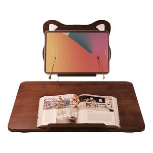 木质双层阅读架倾斜写字板看书神器学绘台桌面儿童坐姿矫正读书架多功能书法字帖架课本绘本书夹固定书本翻书