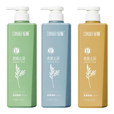 征服去屑净爽控油蓬松生姜洗发水