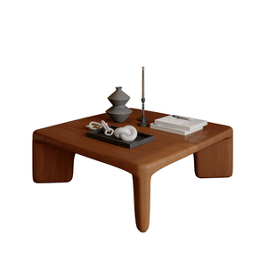 中古风实木茶几客厅家用小户型2025新款侘寂风高级感日式简约矮桌