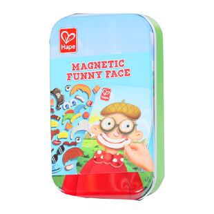 Hape口袋玩具桌游蛇棋变装磁力贴钓鱼游戏磁力片手指足球儿童益智