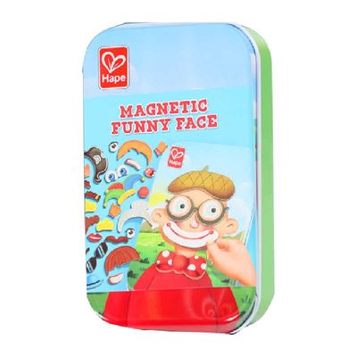 Hape口袋玩具桌游蛇棋变装磁力贴