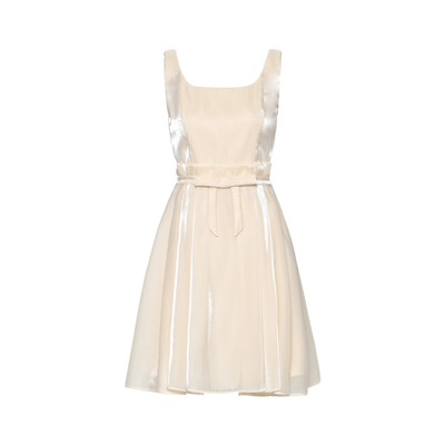 DPLAY方领温柔风法式裙子