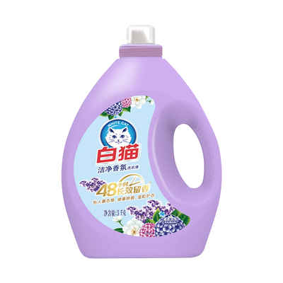 白猫除菌去污酵素洗衣液国产