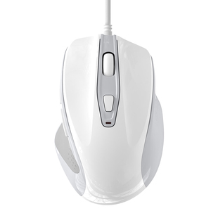 有线鼠标静音办公男游戏电竞人体工学笔记本台式电脑通用适用戴尔