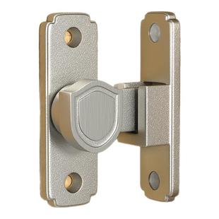 静音90度明装防盗扣房间门栓门扣门内反锁扣房门安全链打孔防盗链