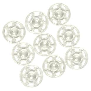 透明暗扣防走光衬衫扣子衣服塑料隐形纽扣按扣摁扣婴儿子母扣大号