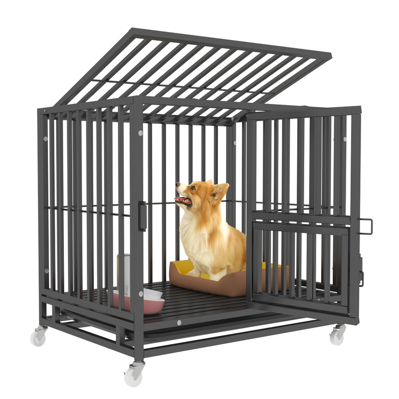 狗笼子中型犬室内小型犬带厕所家用宠物新型围栏柯基泰迪柴犬狗窝