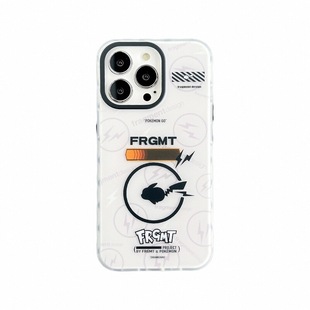 【正品】日本宝可梦藤原浩联名皮卡丘iphone17promax手机壳16promax全包15promax保护套情侣14潮牌适用磁吸13