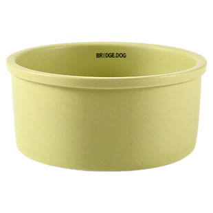 BD宠物碗陶瓷水碗大直径直筒防打翻猫狗碗护颈木架猫咪喝水食盆