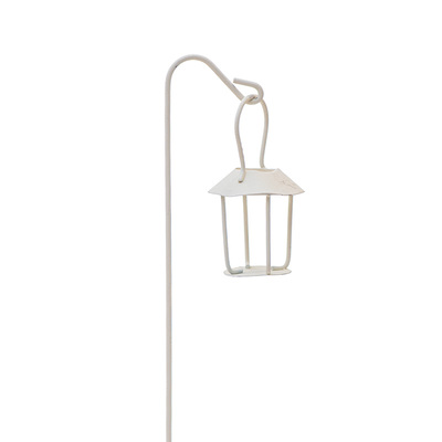 铁艺路灯多肉绿植盆栽摆件亮灯