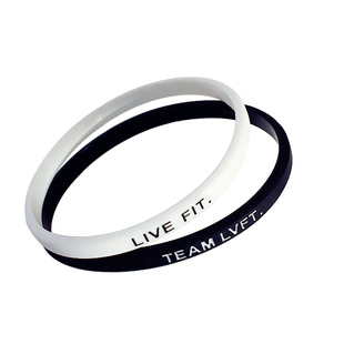 美国原创健身运动潮牌篮球团队能量硅胶橡胶手环女手链男女情侣款