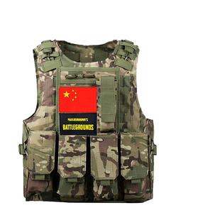 儿童迷彩马甲特种兵战术马甲夏令营户外真人吃鸡三级甲套装警察服