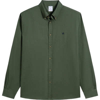 布克兄弟25男士法兰绒衬衫