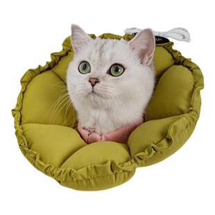 HiDREAM伊丽莎白圈猫咪防舔防咬防水软 头套术后狗耻辱圈绝育幼猫