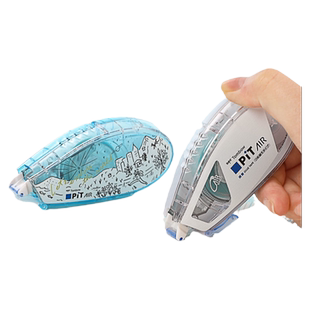 新色日本Tombow蜻蜓点点胶可换替芯双面胶珍珠白玉粉色pit+air学生用可爱大容量手工点状胶带手帐少女