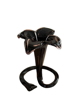 法式玻璃烛台浪漫氛围感装饰摆件