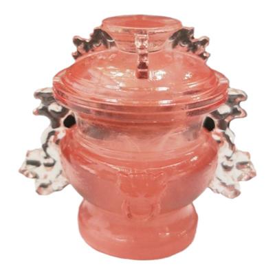 冰箱贴南博文创小粉炉芙蓉石蟠螭