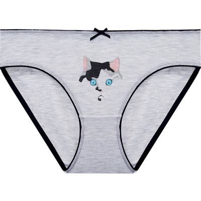 棉花共和国三角内裤莫代尔印花