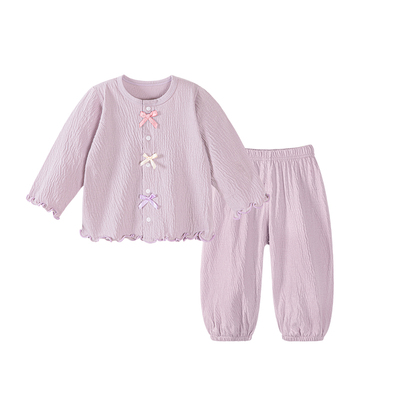 婴幼儿宝宝分体套装春秋款衣服