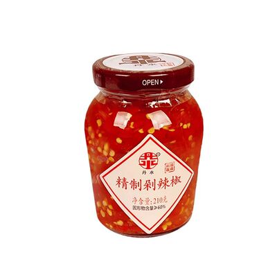 丹水精制剁辣椒湖南特产拌饭拌面