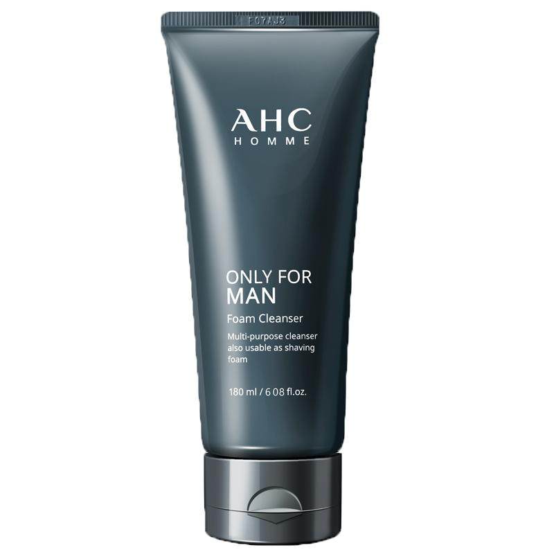 AHC男生洗面奶控油祛痘去黑头男士专用保湿洁面乳旗舰店官方正品