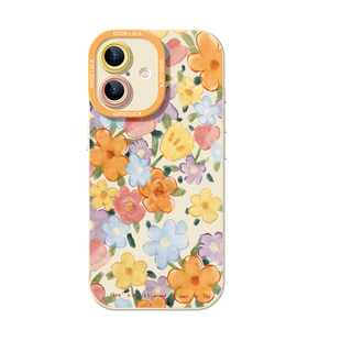 适用苹果17手机壳13新品17promax花朵15全包16pro高级感小众17pro iphone17爆款支架新款11巨好看12女14支点x