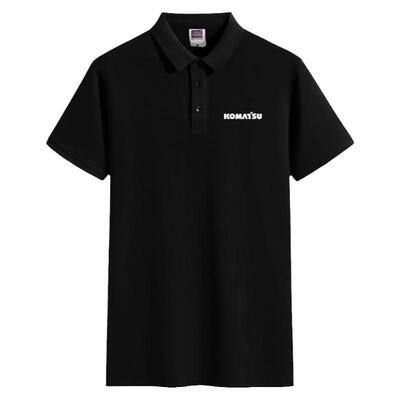 小松挖掘机重工业周边定制POLO衫