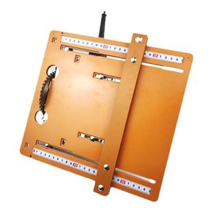 切割机底板裁板神器倒装板靠山4寸云石机电木底座木工装修工具