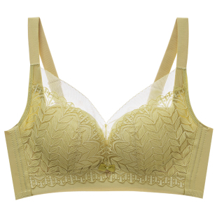 调整型内衣女小胸聚拢中厚款上托防下垂收副乳矫正莫代尔文胸夏季