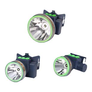 强光充电头灯水下专用潜水手电筒抓鱼防水超亮头戴式矿灯赶海黄光