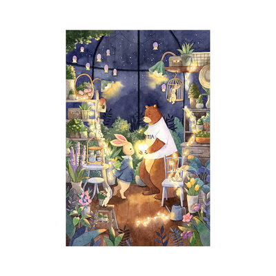 正品益智拼道浪漫满屋