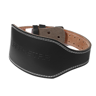 劳拉之星健身牛皮深蹲硬拉腰带