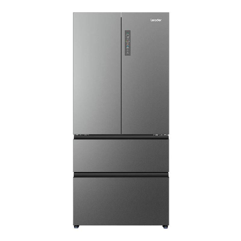双系统冰箱海尔大容量法式多门Leader575一级能效无霜家用旗舰店
