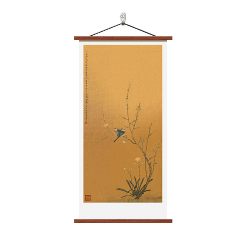 宋代美学花鸟图玄关装饰画客厅画