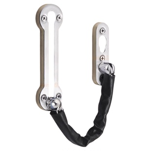 不锈钢防盗链入户门酒店安全链宾馆防盗扣加厚门内反锁扣插销门栓