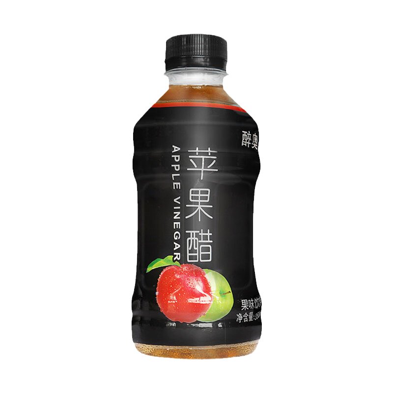 苹果醋饮料350ml*24瓶装整箱0脂肪0蔗糖酸爽解腻浓缩发酵饮品包邮
