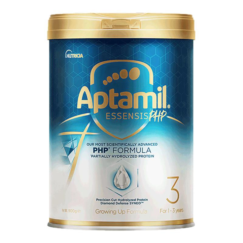 叠消费券爱他美奇迹白罐3段宝宝低敏益生菌适度水解蛋白奶粉900g