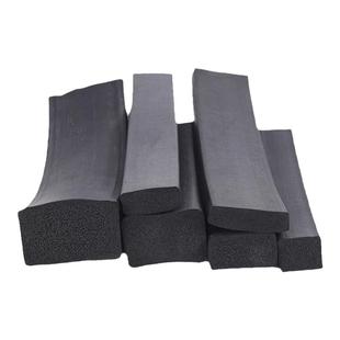 三元乙丙橡胶发泡密封条EPDM海绵发泡条方条扁条电箱机船用防撞条