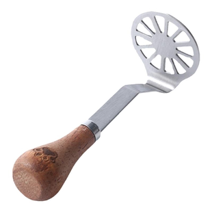 日式土豆泥压泥器不锈钢压鸡蛋碾压捣碎神器家用婴儿宝宝辅食工具