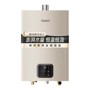 [小蛮腰零冷水版]Rinnai林内燃气热水器家用恒温16/20/24升GD61R