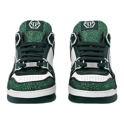 PhilippPlein/菲利普普兰男士多材质混合低帮运动休闲鞋新款