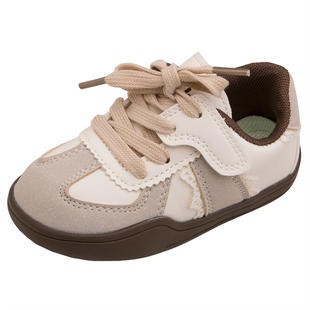 儿童板鞋低帮2024秋冬新款男童鞋子女童运动鞋二棉加绒宝宝德训鞋