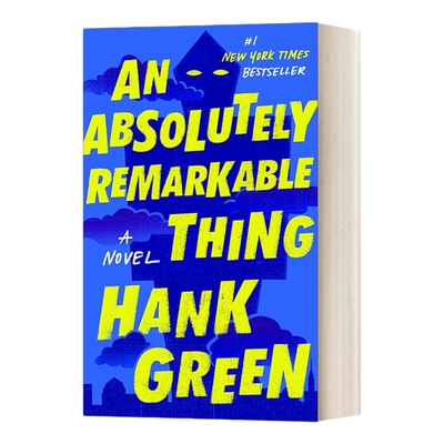 英文原版小说 Absolutely Remarkable 卡尔之手 网红科普视频创作者汉克格林Hank Green 英文版 进口英语原版书籍