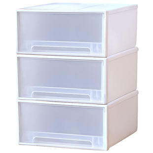 换季衣服收纳箱抽屉式衣柜收纳盒整理箱大容量家用神器储物柜塑料