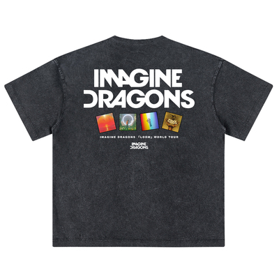 梦龙乐队专辑周边t恤演唱会同款
