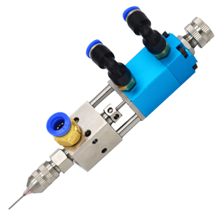 精密点胶阀顶针式撞针阀UV胶环氧树脂黄胶阀点胶阀配件厂家直销